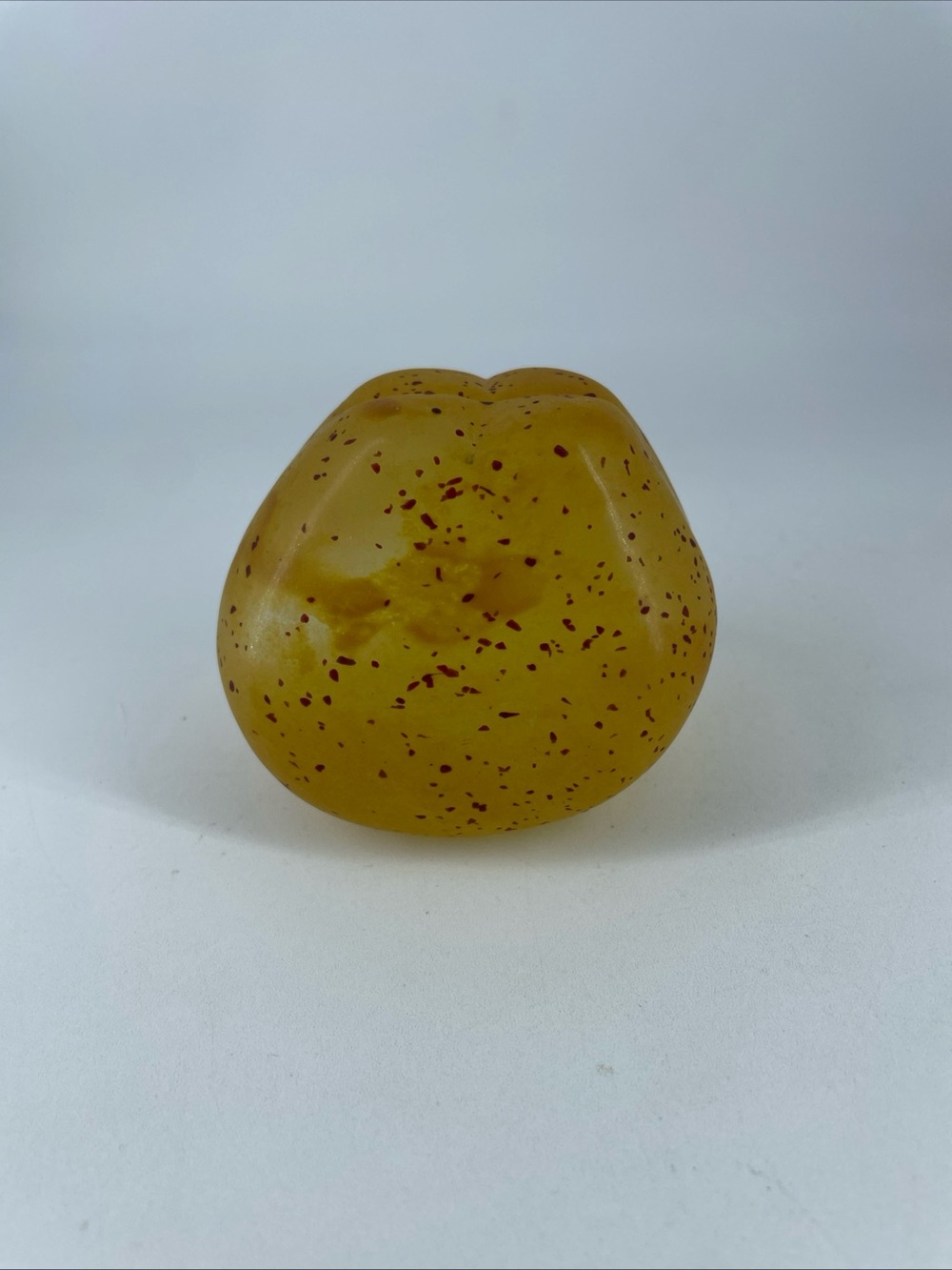 Melanie Guernsey Leppla MGL Blown Art Glass Sekimori-Ishi Stone Mad River Glass